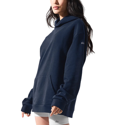 alo Women's Chill Hoodie Navy