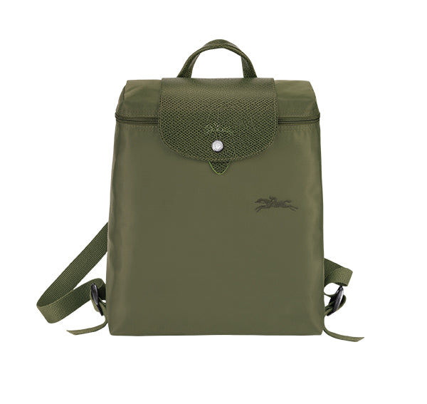 Longchamp Women's Le Pliage Green M Backpack Forest