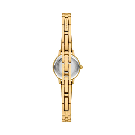 Michael Kors Women's Micro Melissa Pavé Gold-Tone Watch MKO1311