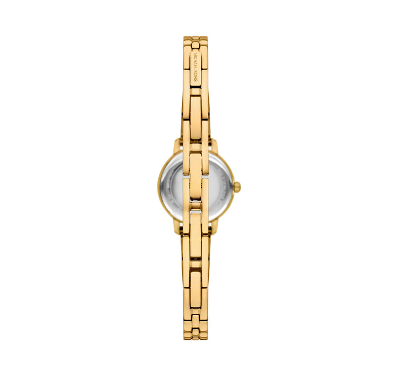 Michael Kors Women's Micro Melissa Pavé Gold-Tone Watch MKO1311