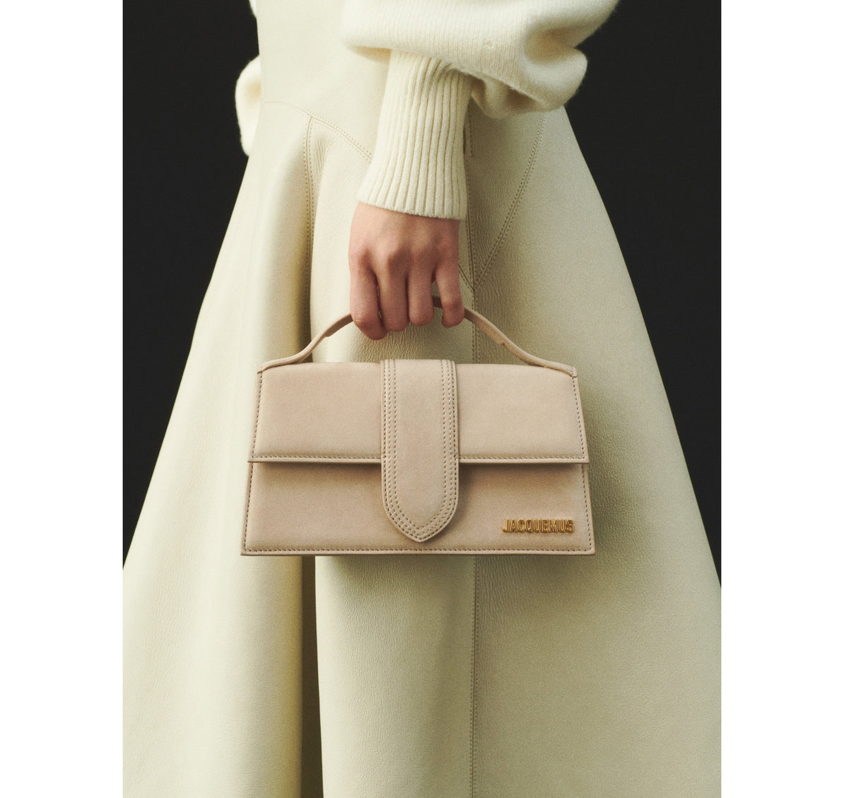 Jacquemus Women's Les Classiques The Large Bambino Dark Beige