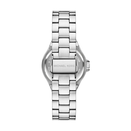 Michael Kors Women's Lennox Pavé Silver-Tone Watch Silver MKO1222