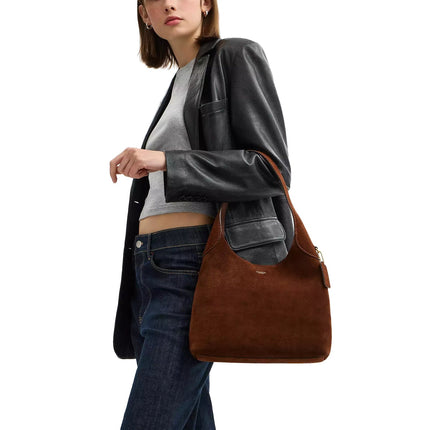 Coach Women's Brooklyn Shoulder Bag 28 Brass/Warm Brown