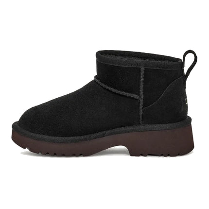 UGG Big Kid's Classic Ultra Mini New Heights Black