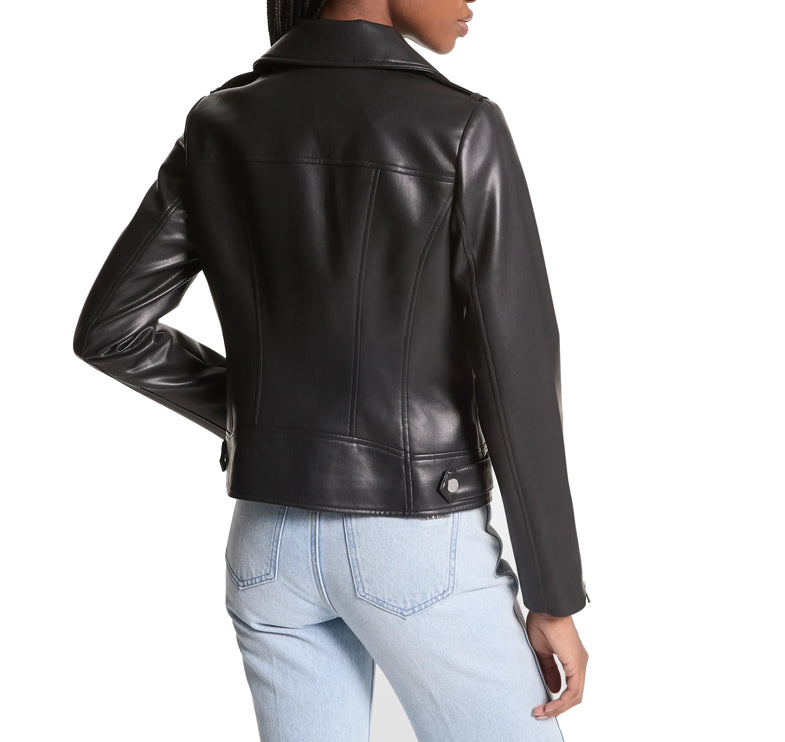 Michael Kors Women's Moto Jacket Black