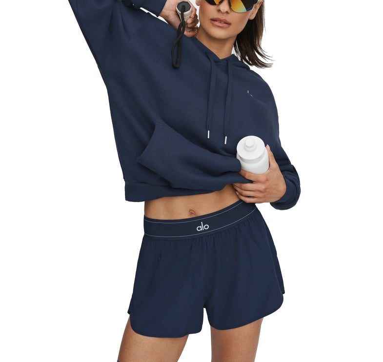 alo Women's Accolade Hoodie Navy