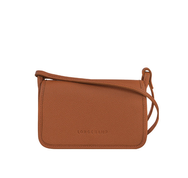 Longchamp Women's Le Foulonné XS Clutch Caramel
