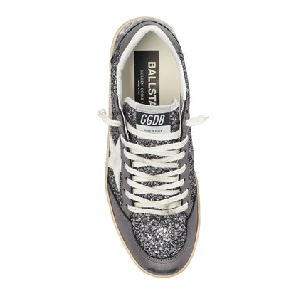 Golden Goose Women's Ball Star Sneakers Silver Shine