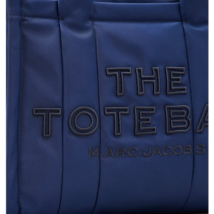 Marc Jacobs Women's The Puffy Nylon Medium Tote Bag Blue Sea