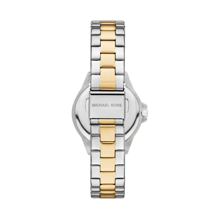 Michael Kors Women's Mini Lennox Pavé Two-Tone Watch Two Tone MKO1319