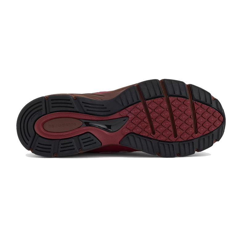New Balance Made in USA 990v4 Monarch Burgundy with Pumpernickel and Black U990BR4