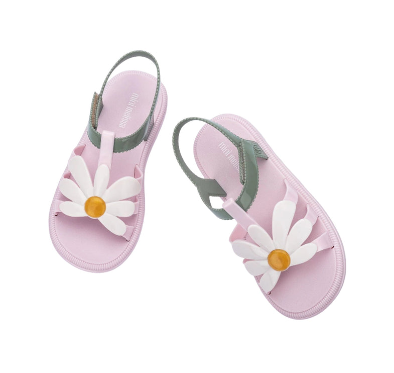 Mini Melissa Kids Hip Bloom Pink/Green