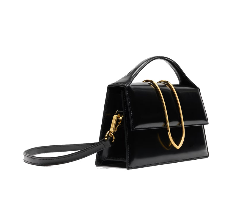 Jacquemus Women's Les Classiques The Large Bambino Black/Gold