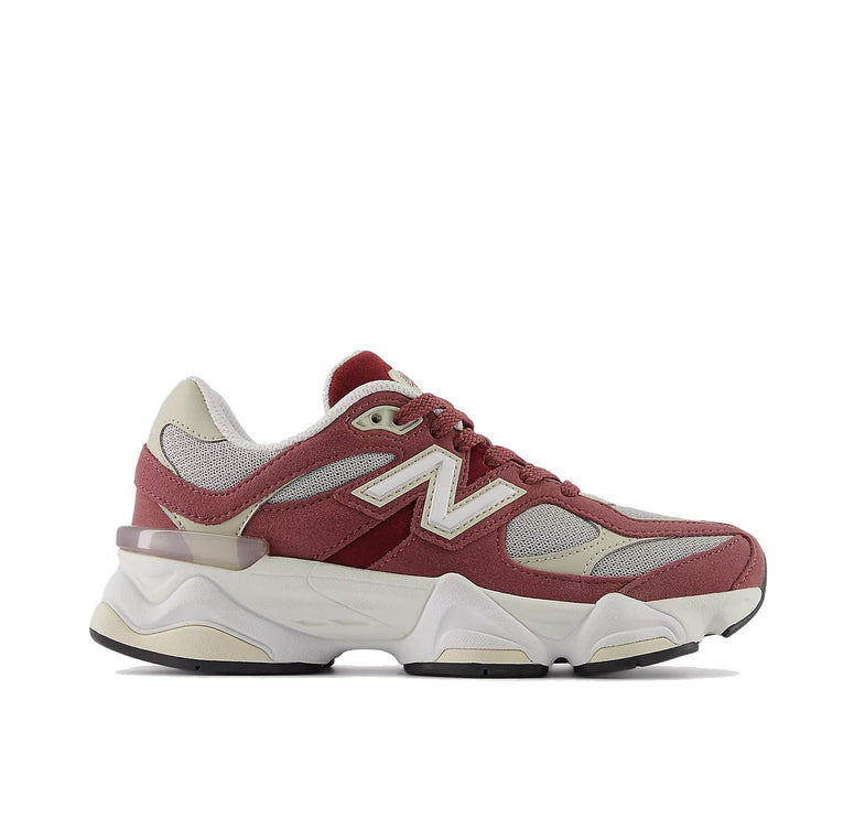 New Balance Grade School 9060 Washed Burgundy with White GC9060CT