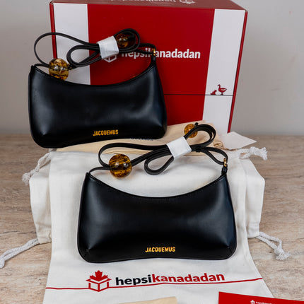 Jacquemus Women's The Bisou Perle Black - Hızlı Teslimat