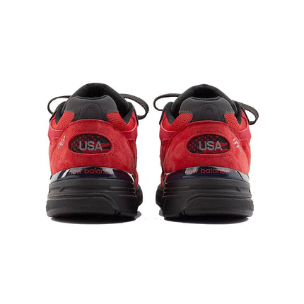 New Balance Made in USA 993 Team Red with True Red and Black Cement U9935CX