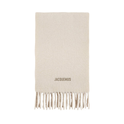 Jacquemus Unisex The Moisson Scarf Multi Beige