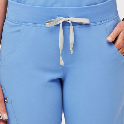 FIGS Women's Kade Cargo Scrub Pants Ceil Blue