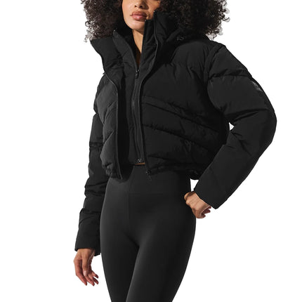 alo Women's Glacier Puffer Black