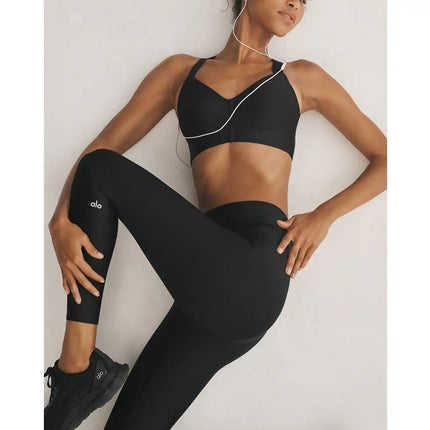 alo Women's 7/8 High-Waist Airlift Legging Black