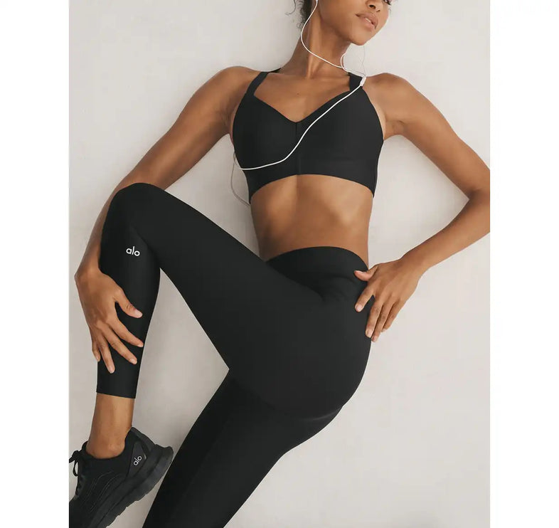 alo Women's 7/8 High-Waist Airlift Legging Black