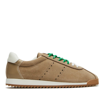 Steve Madden Women's MIRAGE Tan Suede Low-Top Sneakers Tan