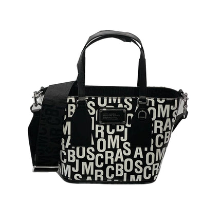 Marc Jacobs Women's Trademarc Small Tote Bag Black/White