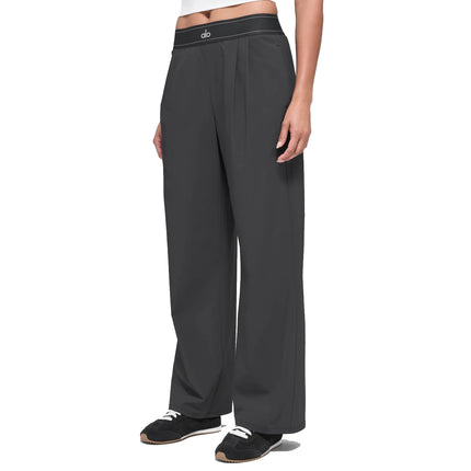 alo Women's Suit Up Trouser (Regular) Anthracite