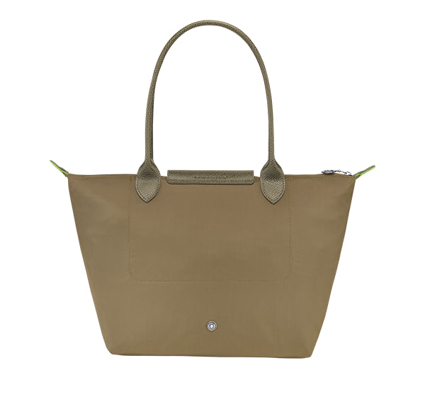 Longchamp Women's Le Pliage Green M Tote Bag Artichoke