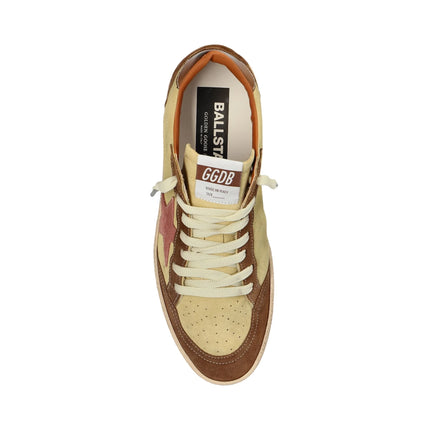 Golden Goose Women's Ball Star Sneakers Brown Pink Multi