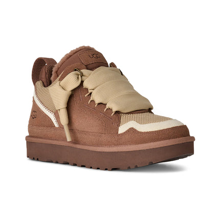 UGG Lowmel kadın sneaker, kahverengi (rocky oak) süet