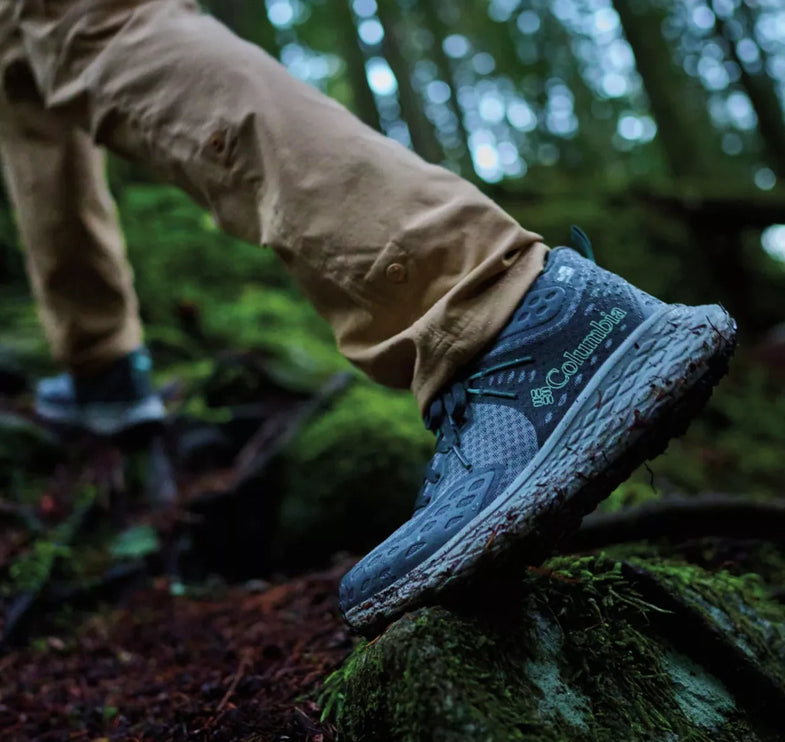 Columbia Women's Konos TRS OutDry Mid Shoe Ti Grey Steel/Teal