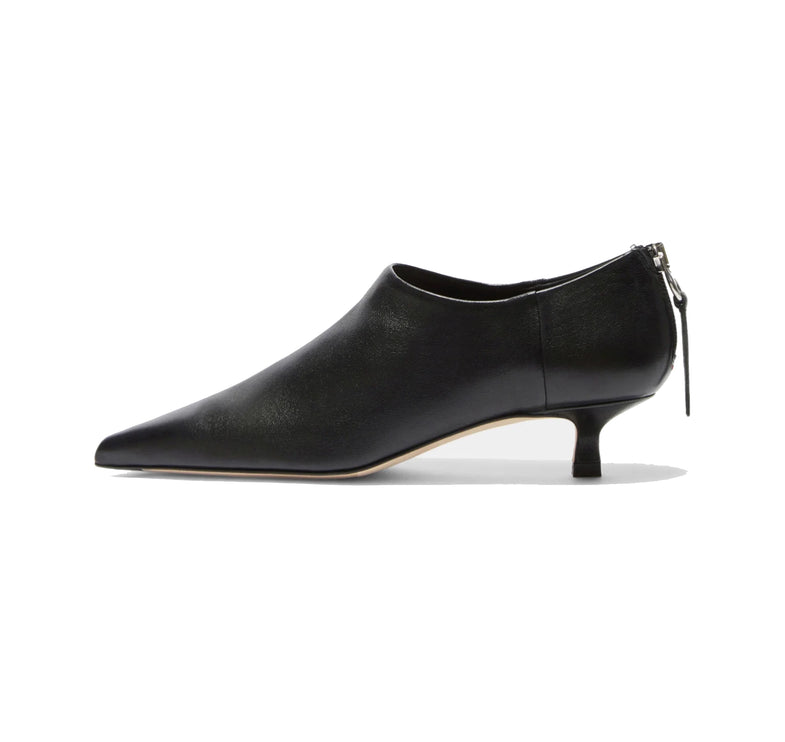 AEYDE Women's Virun Pointed Sock Boots Black Nappa