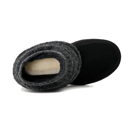 UGG Women's Classic Mini Dipper Legwarmer Black