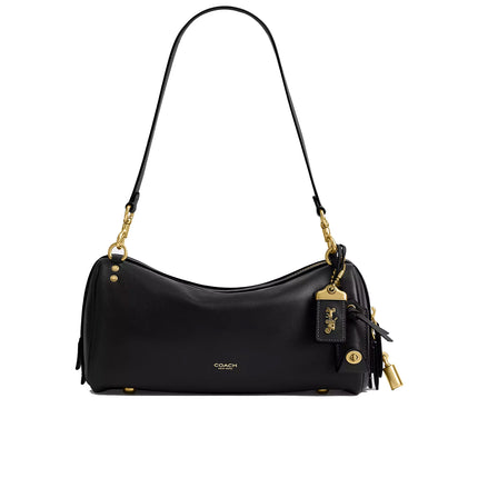 Coach Women's Rogue Shoulder Bag Brass/Black