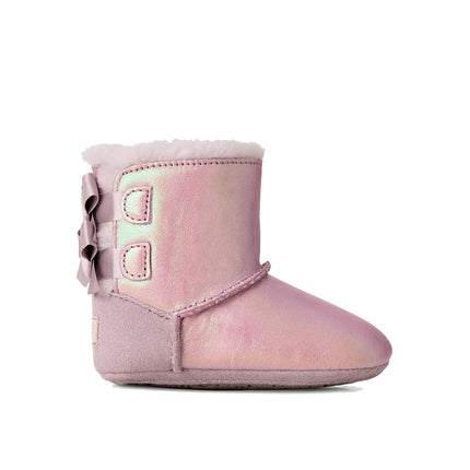 UGG Baby Bailey Bow Frosted Lavender Smoke