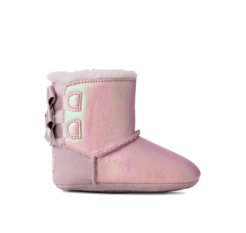 UGG Baby Bailey Bow Frosted Lavender Smoke