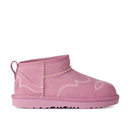 UGG Big Kids' Classic Ultra Mini Western Dusty Orchid