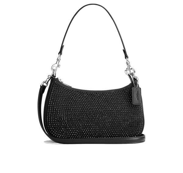 Coach Women's Teri Shoulder Bag Silver/Black