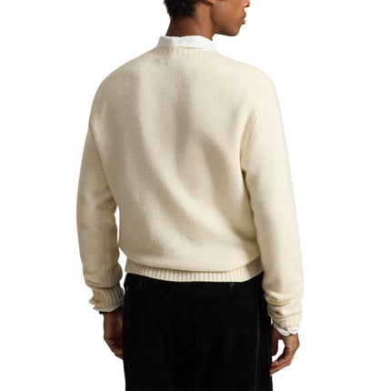 Polo Ralph Lauren Men's Polo Bears Sweater Authentic Cream