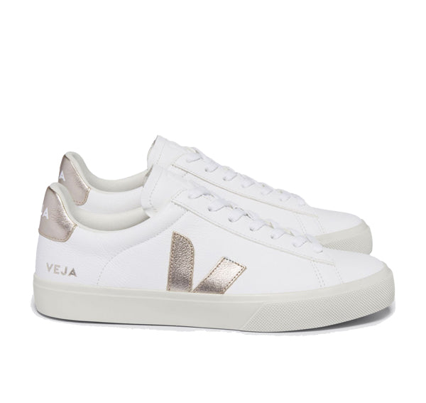 Veja Campo Chromefree Leather White Platine