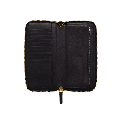 Marc Jacobs Women's The Leather Continental Wallet Black