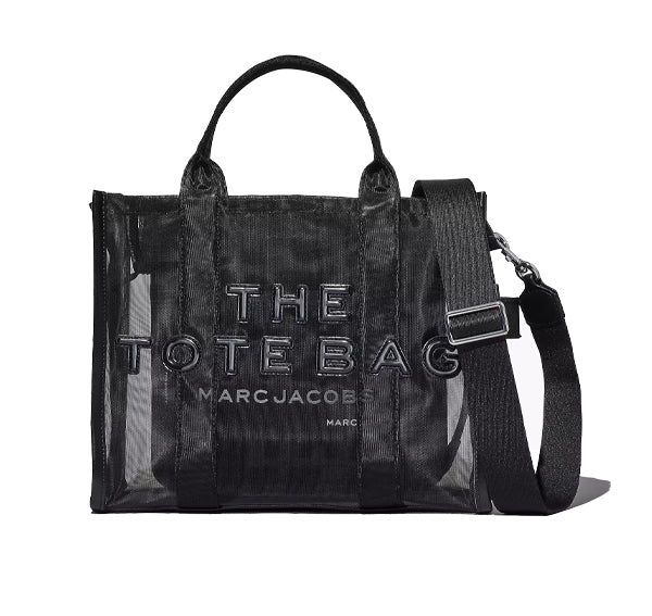 Marc Jacobs Women's The Mesh Medium Tote Bag Blackout