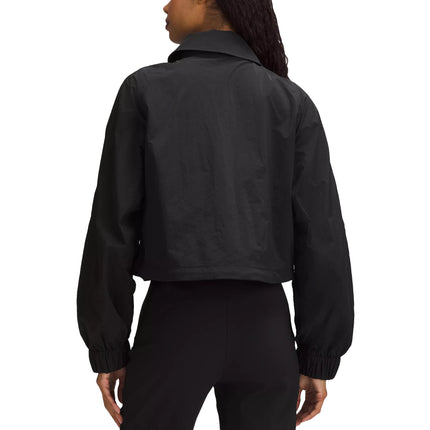 lululemon Women's Cropped Trench Jacket Black