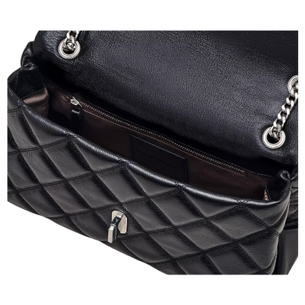 Marc Jacobs Women's The Quilted Dual Convertible Shoulder Bag Black