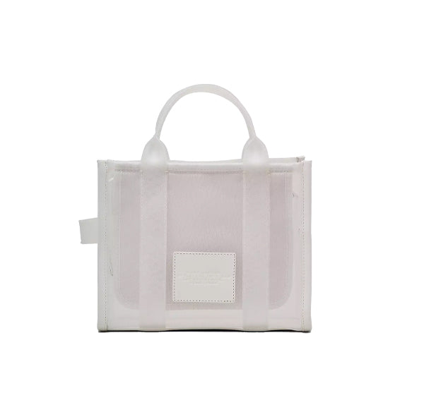 Marc Jacobs Women's The Mesh Small Tote Bag White - Özel İndirim