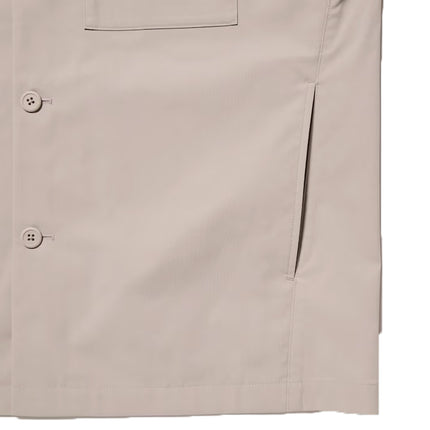 Uniqlo Unisex AirSense Shirt Jacket Beige
