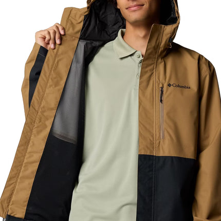 Columbia Men's Hikebound II Rain Jacket Delta/Black