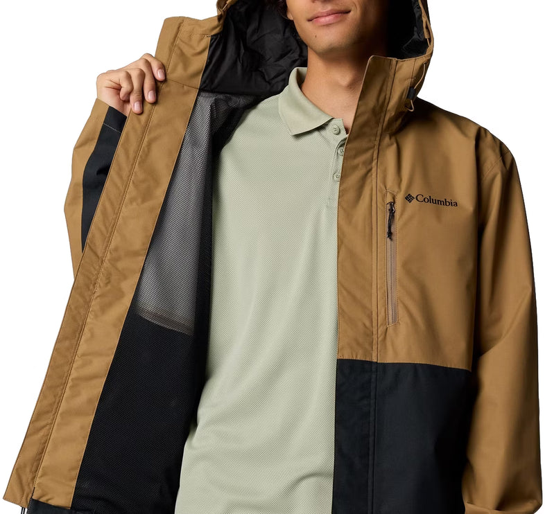 Columbia Men's Hikebound II Rain Jacket Delta/Black