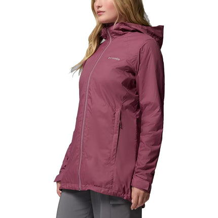 Columbia Women's Switchback II Lined Long Jacket Antique Mauve